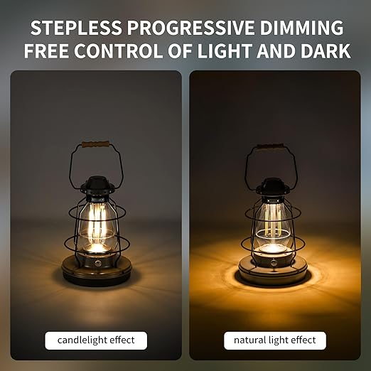 Naturehike Camping Lamp 3000mAh Rechargeable IPX4 Waterproof Dimmable LED Lantern