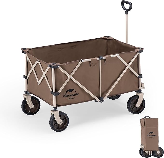 Naturehike Outdoor Cart Wagon Large Capacity Utility Trolley for Transport
