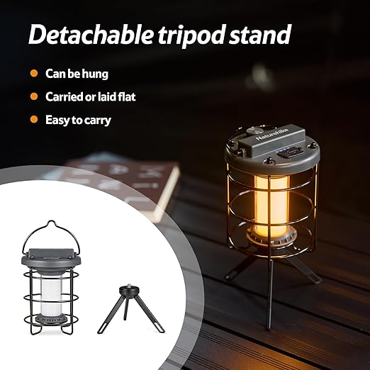 Naturehike Rechargeable Camping Light Portable Lantern with Hook