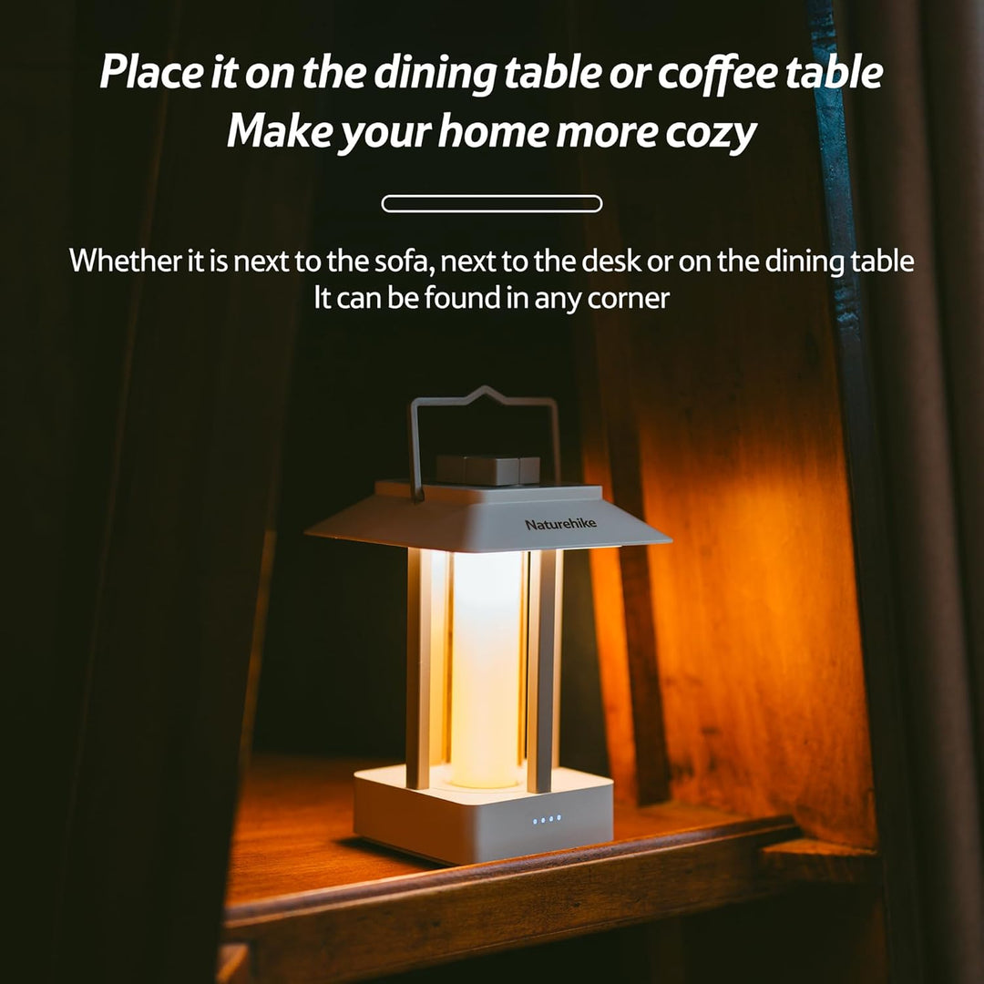 Naturehike Rechargeable LED Camping Lantern Waterproof with 3 Light Modes