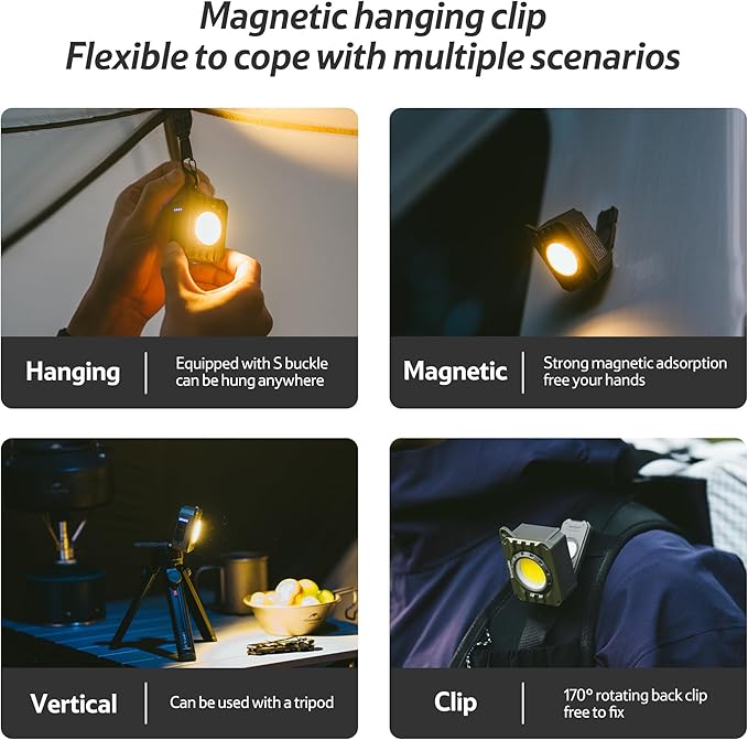 Naturehike Ultraleichte Campinglampe 1100mAh IP44