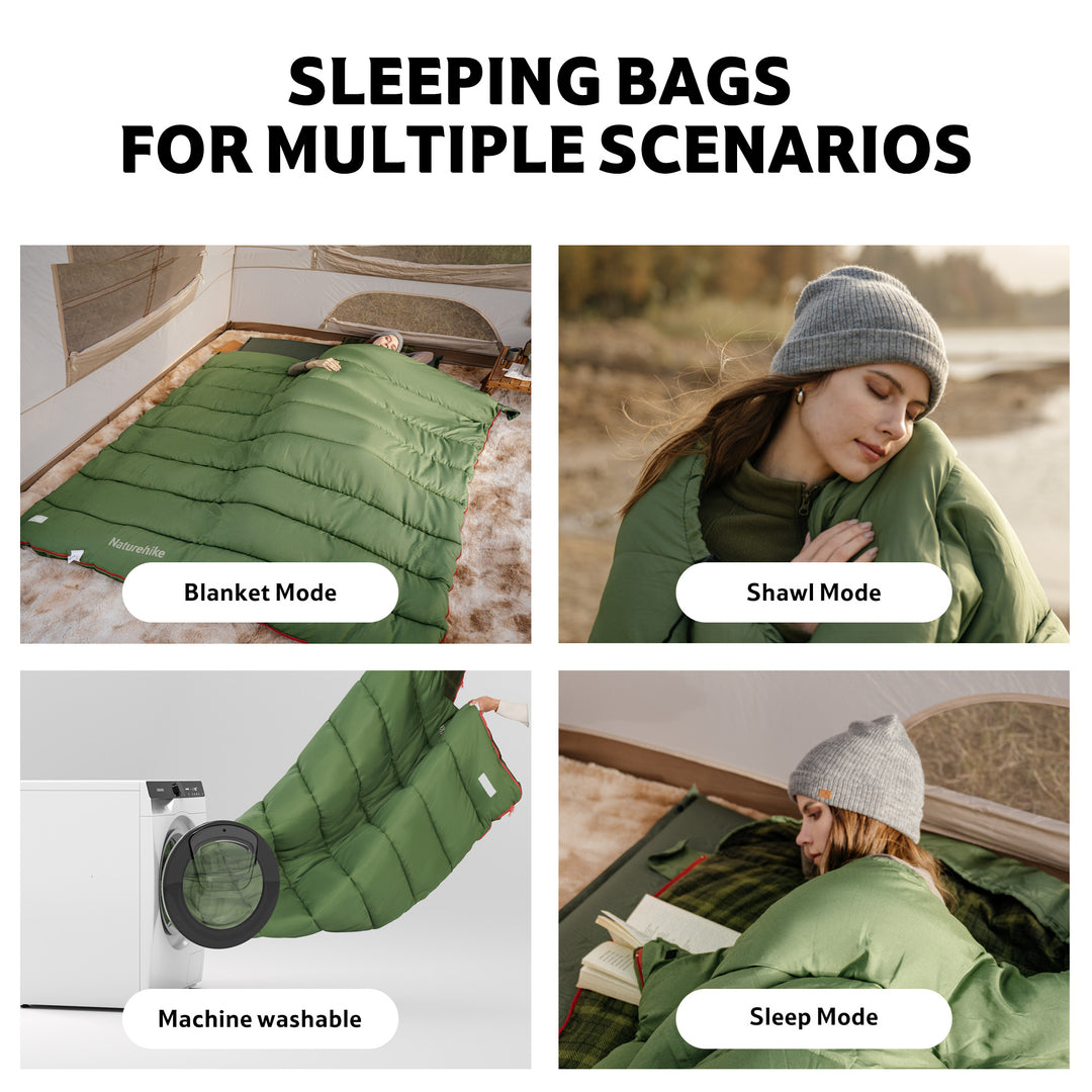 M Series™ Wide Flannel Sleeping Bag 32°F / 0°C