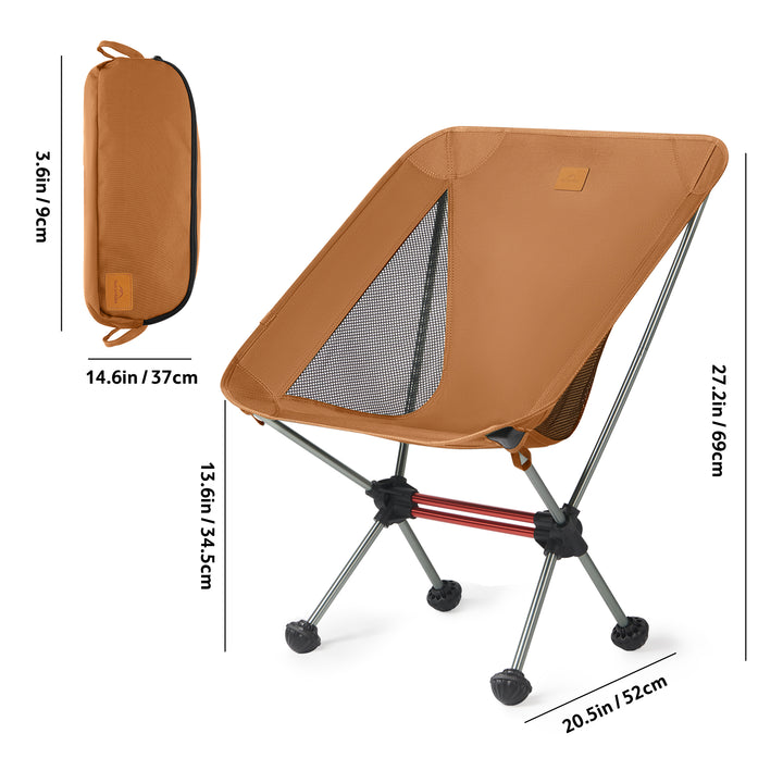 PeakLite™ YL02 ultralet sammenklappelig campingstol