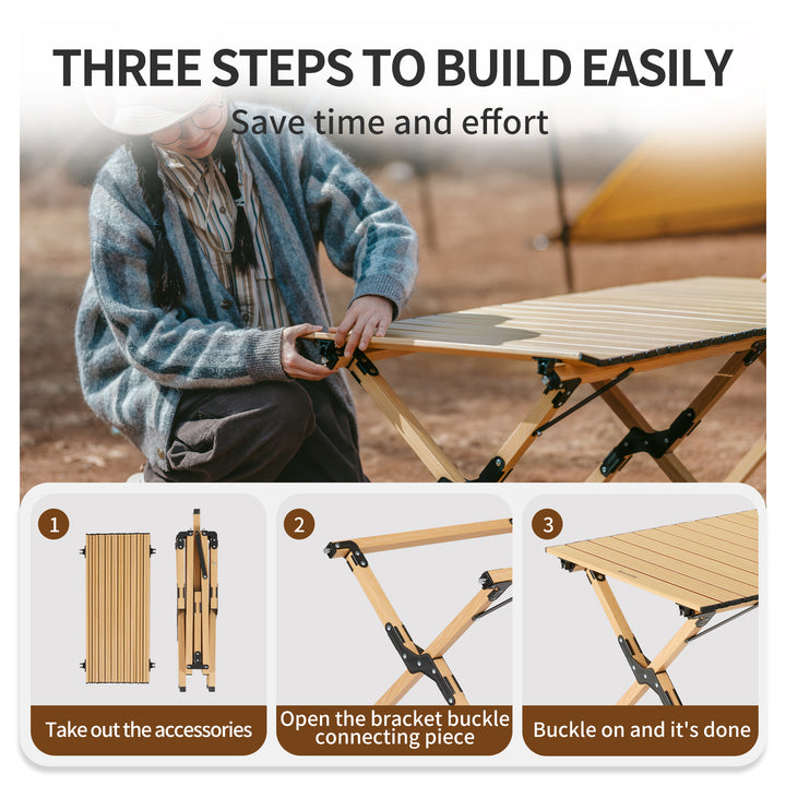 Table de camping pliable StarCore™ L01