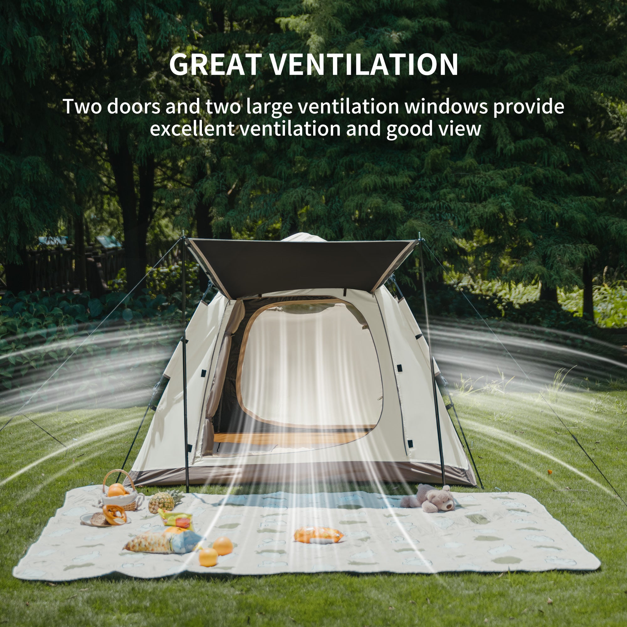 Naturehike ワンタッチテント Ango Picnic Ango™ Picnic Instant Camping Tent – Naturehike