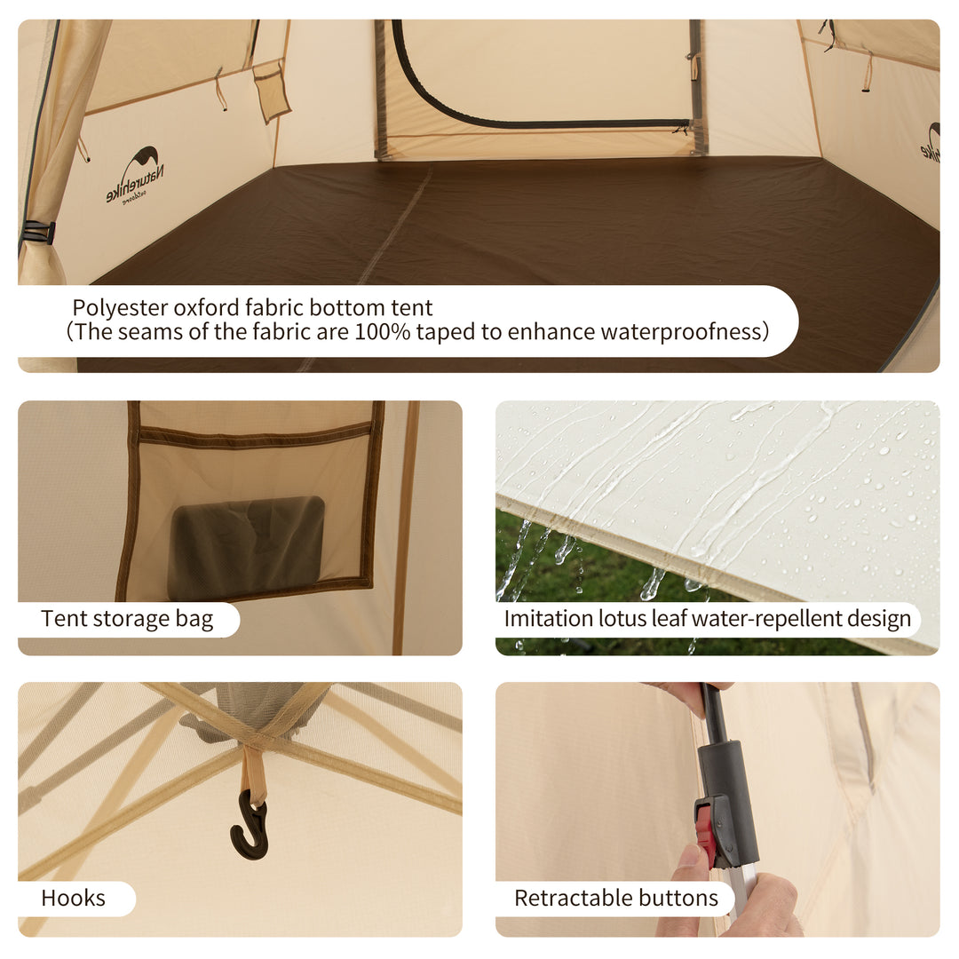 Ango™ 3-Person Auto Tent with Canopy