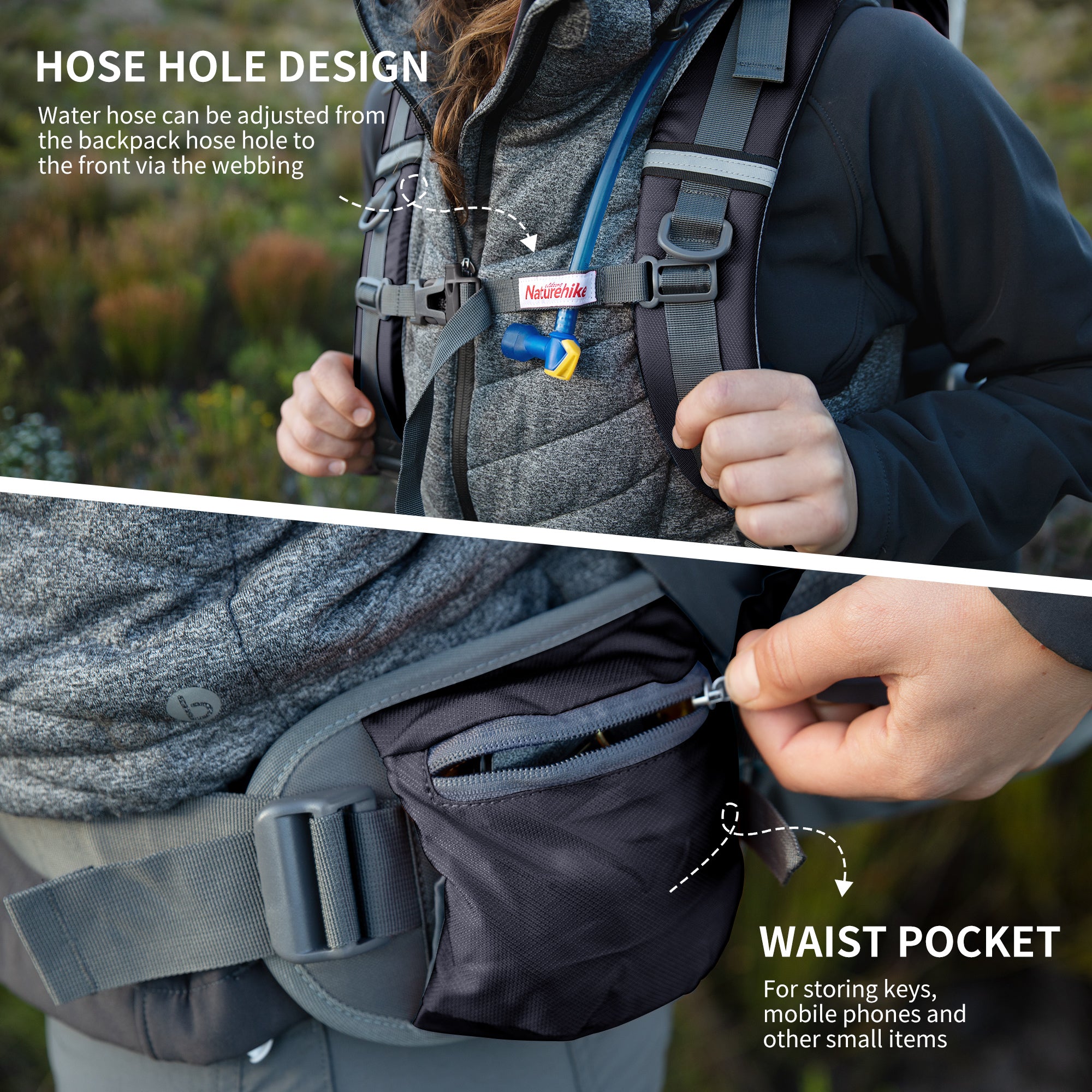 70+5L Mountaineering Backpack – Naturehike