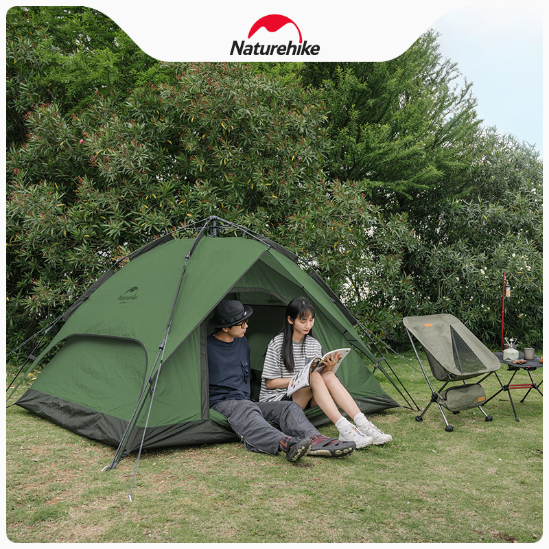 An image of a 3 People  Pop-up Camping Tent US by Naturehike official store