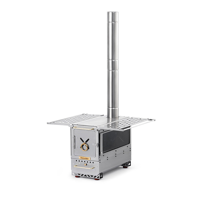 Icefield™ Tabletop Wood-Burning Stove with Chimney – Naturehike