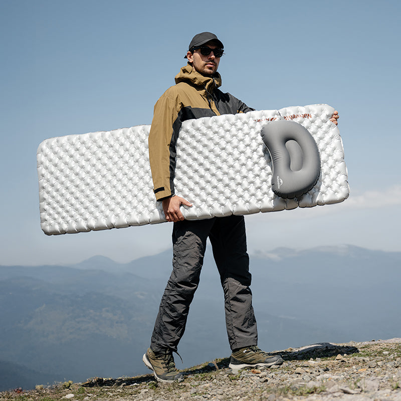 Oreiller de camping gonflable ultraléger