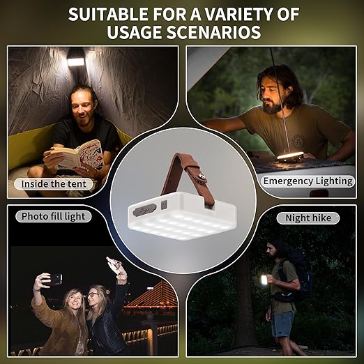 Naturehike 1100LM Camping Light 11000mAh Rechargeable 180H Runtime