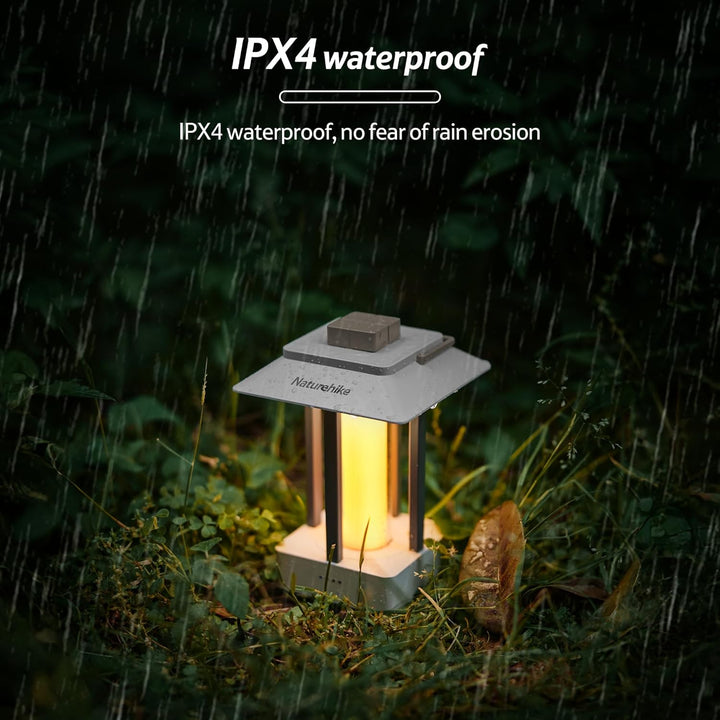 Naturehike Rechargeable LED Camping Lantern Waterproof with 3 Light Modes
