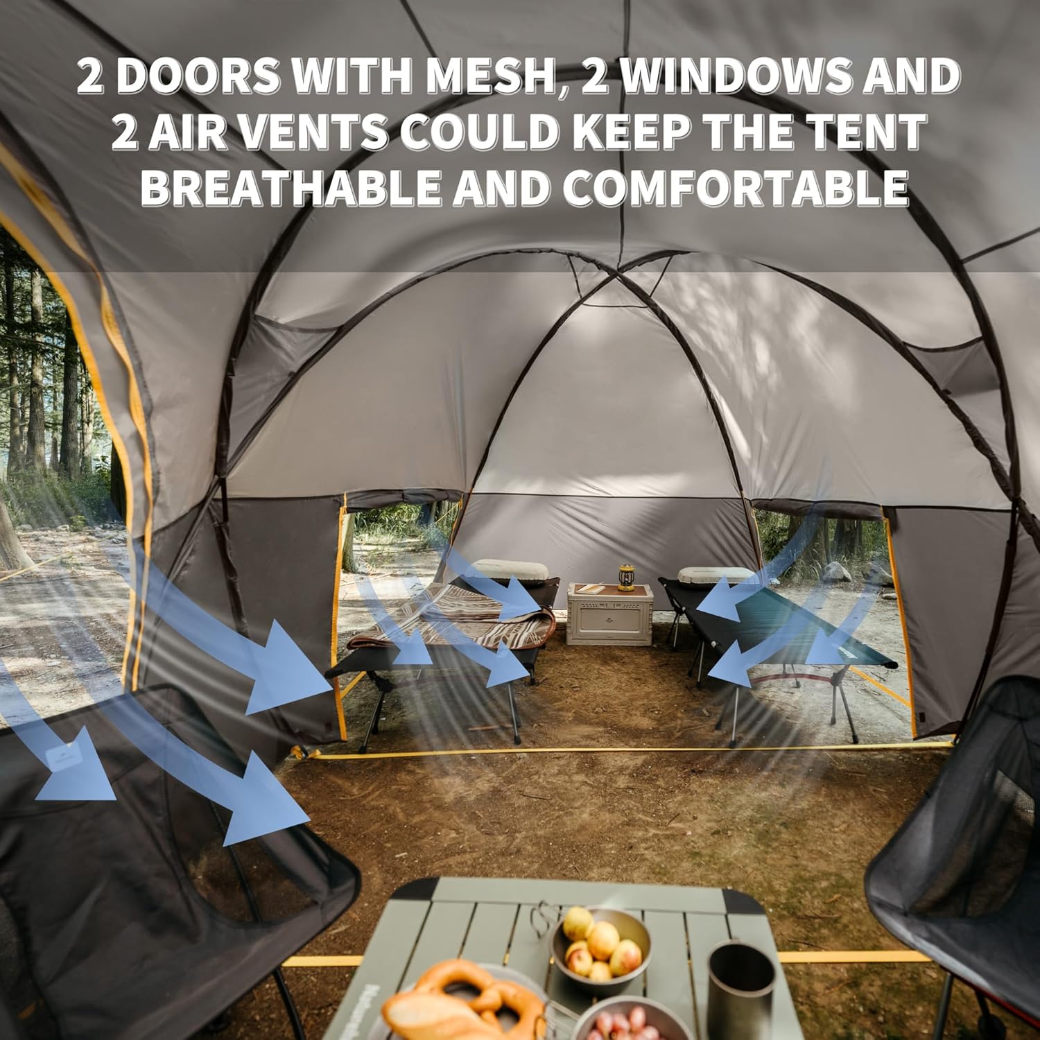 naturehike のコトンテント KOTA 6-Person Camping Tent | Naturehike