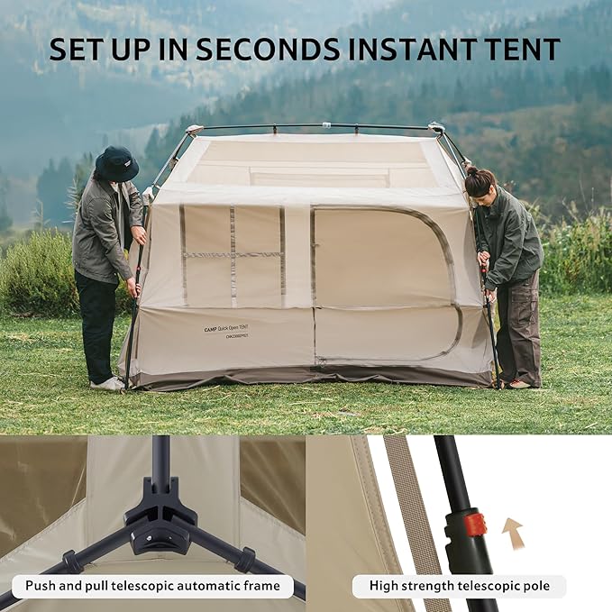 Village™ 13 Flagship PRO 4-Person Camping Tent