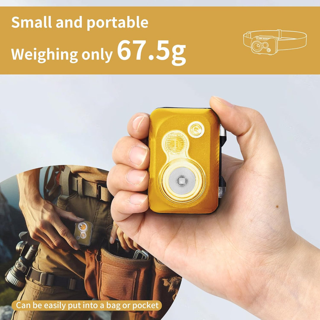 Naturehike LED-Stirnlampe 200LM IP65 wiederaufladbar