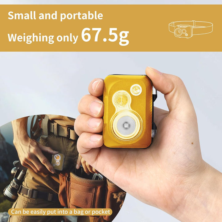 Naturehike LED-Stirnlampe 200LM IP65 wiederaufladbar