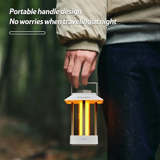 Naturehike Rechargeable LED Camping Lantern Waterproof with 3 Light Modes