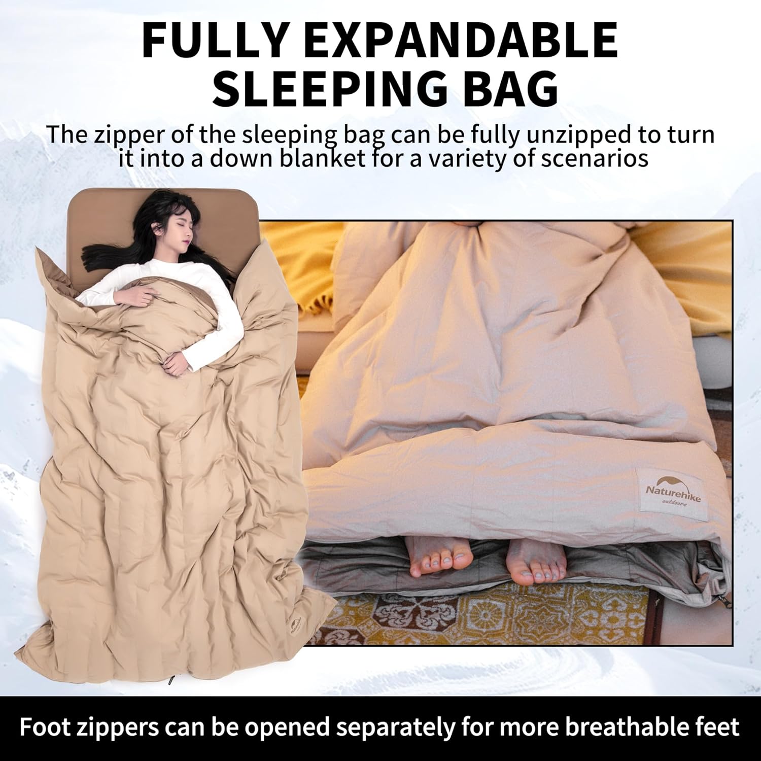 Naturehike Yunjin LD460 Down Sleeping Bag