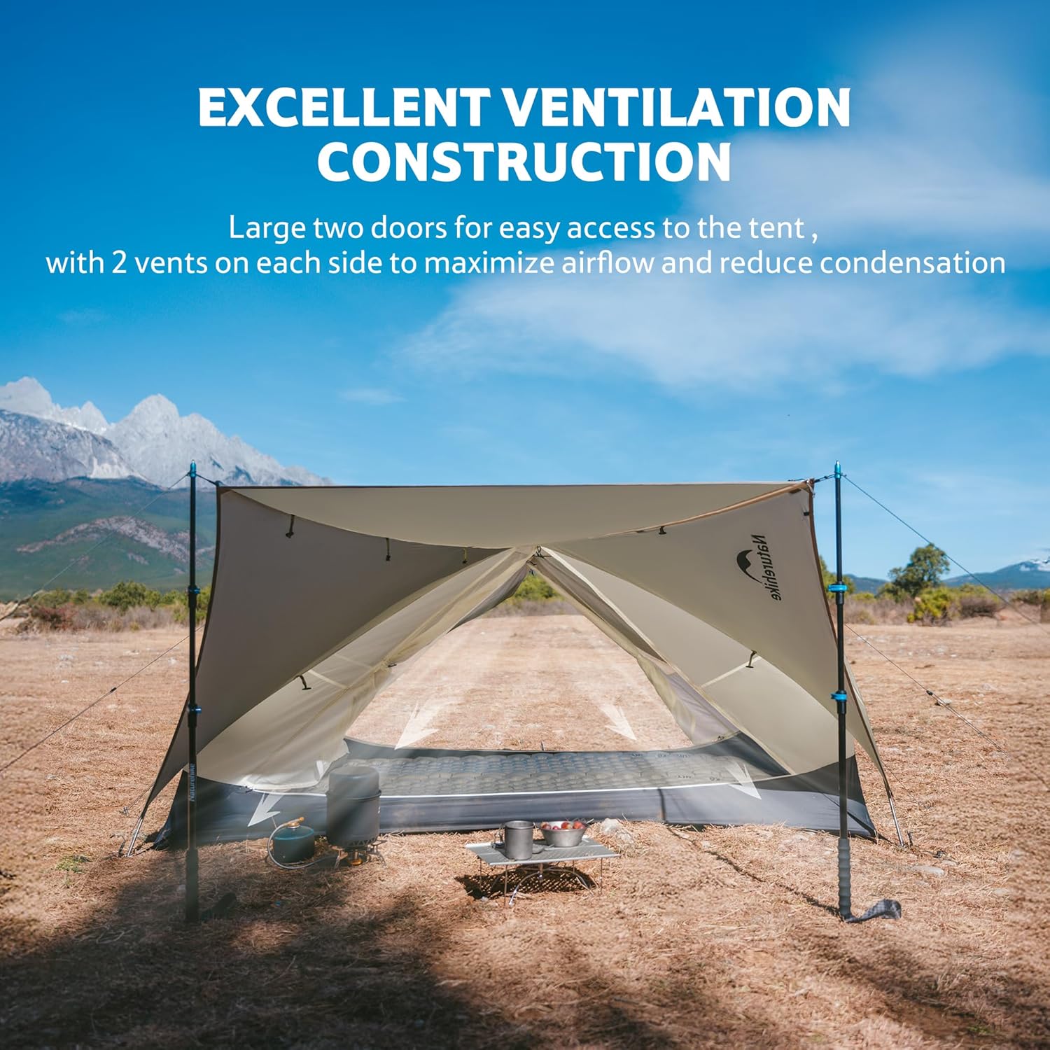 Mongar™ UL 2-Person Ultralight Backpacking Tent | Naturehike