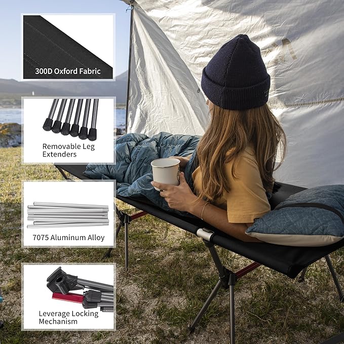 ArmyWild™ XJC04 Folding Camping Cot – Naturehike
