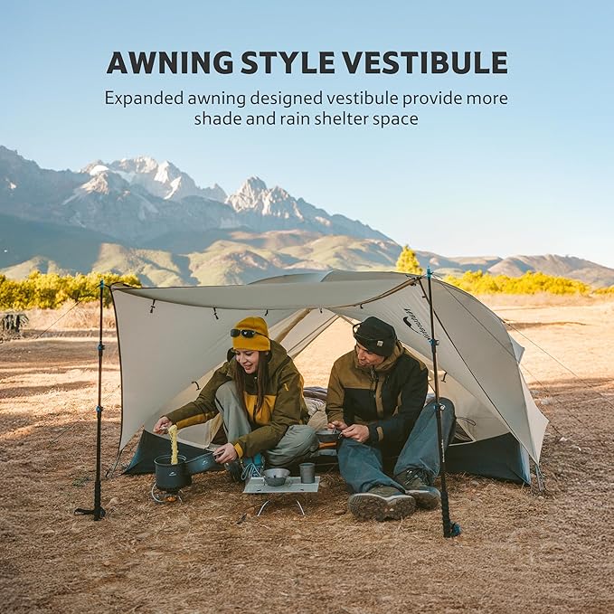Mongar™ UL 2-Person Ultralight Backpacking Tent | Naturehike