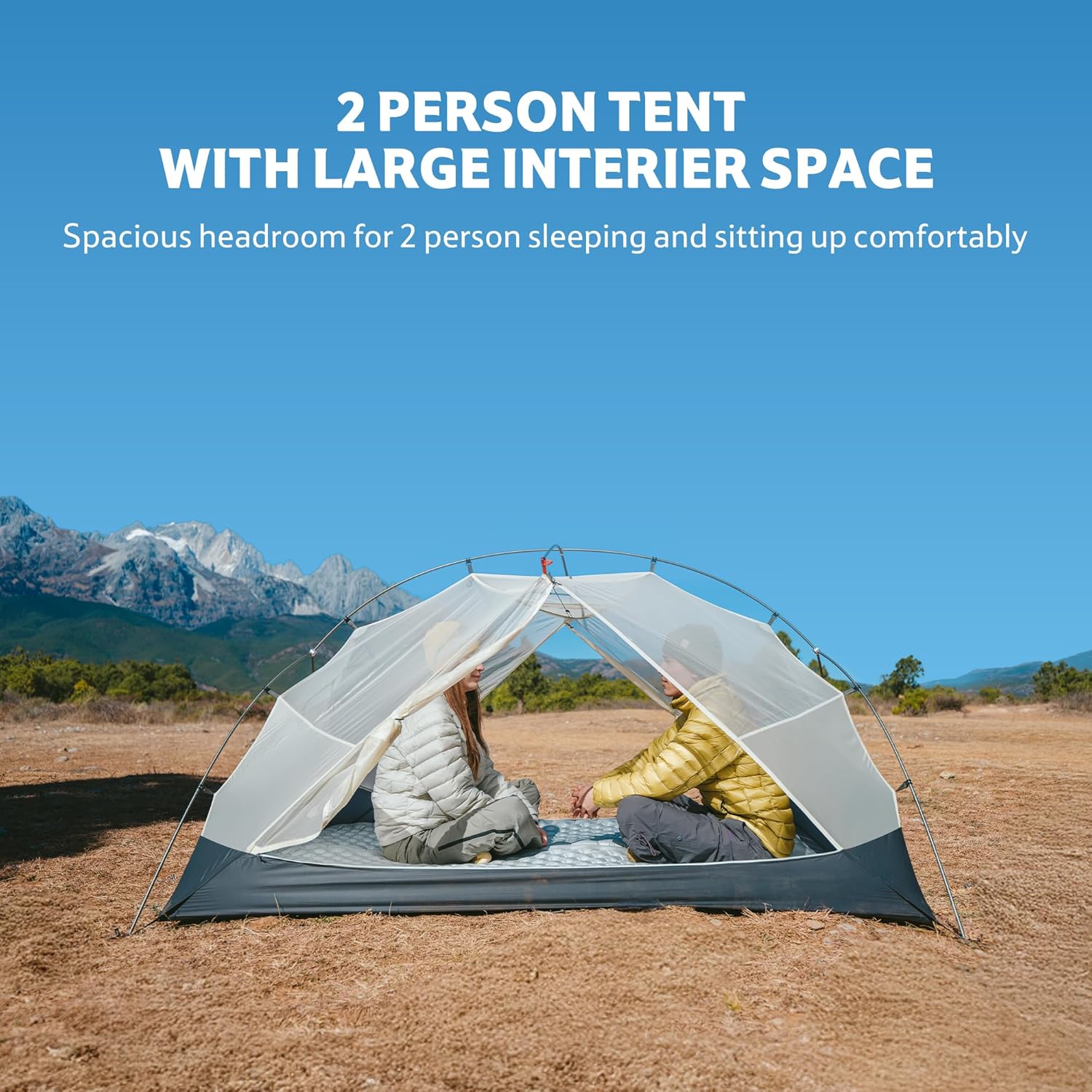Mongar™ UL 2-Person Ultralight Backpacking Tent | Naturehike