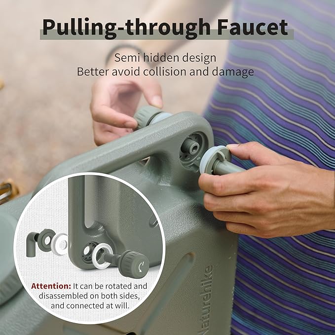 Naturehike Camping Bucket Portable Durable Water Storage Outdoor Hiking Picnic