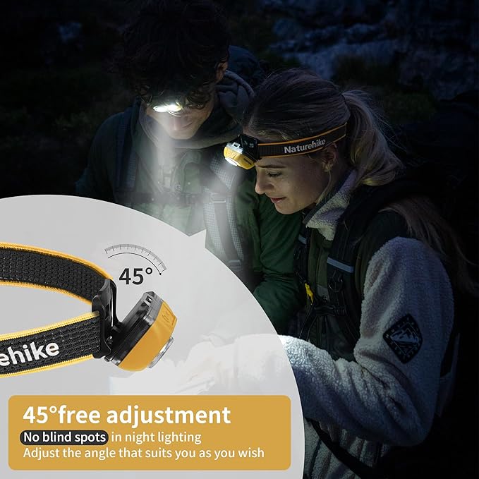 Naturehike LED-Stirnlampe 200LM IP65 wiederaufladbar