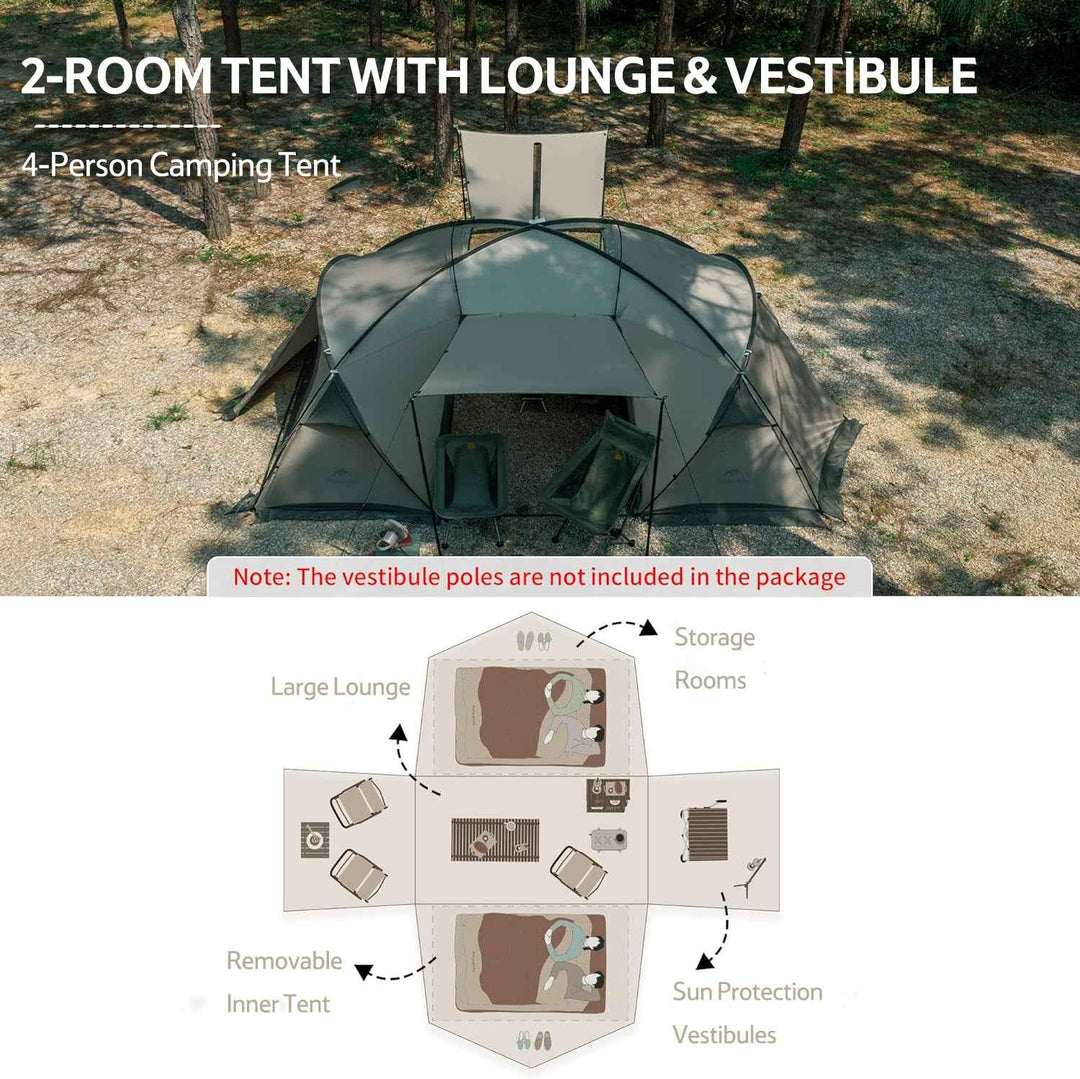 Massif™ 4-Person Hot Tent