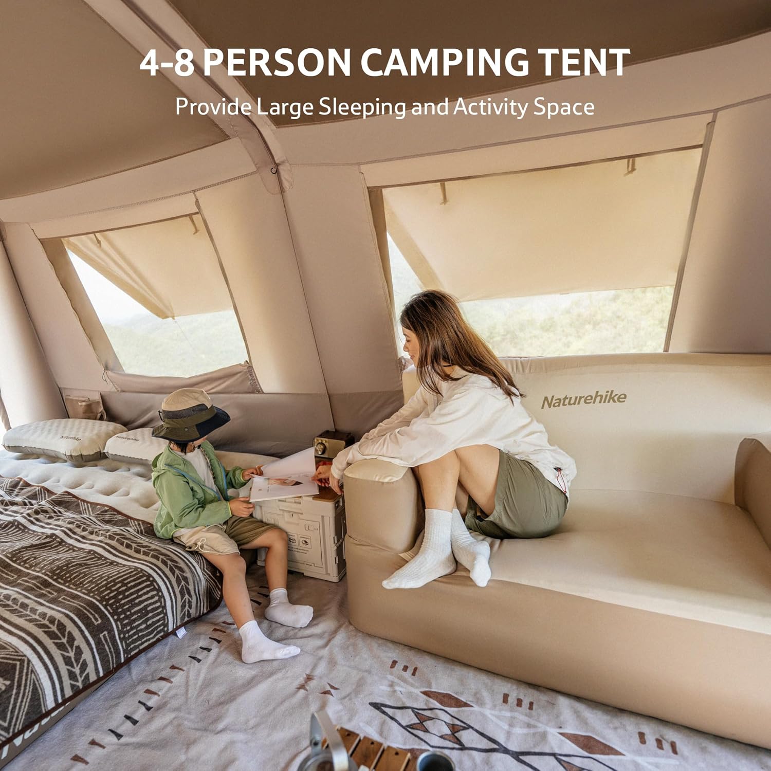 Village™ 13 Flagship PRO 4-Person Camping Tent |Naturehike