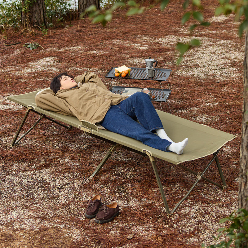 An image of a Naturehike XJC14 Outdoor Folding Military Bed by Naturehike official store
