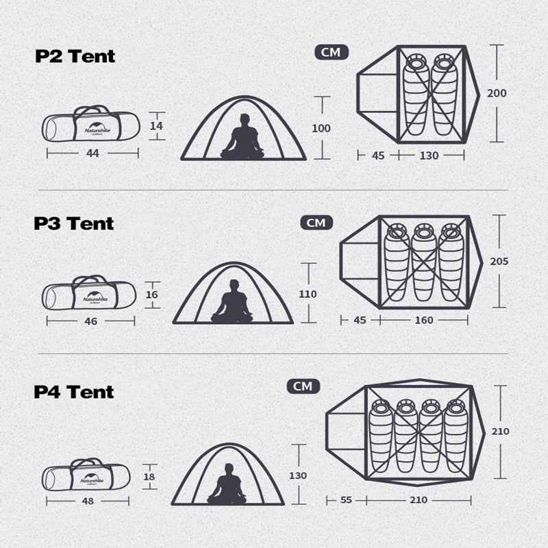 P-Series Family Camping Tent – Naturehike