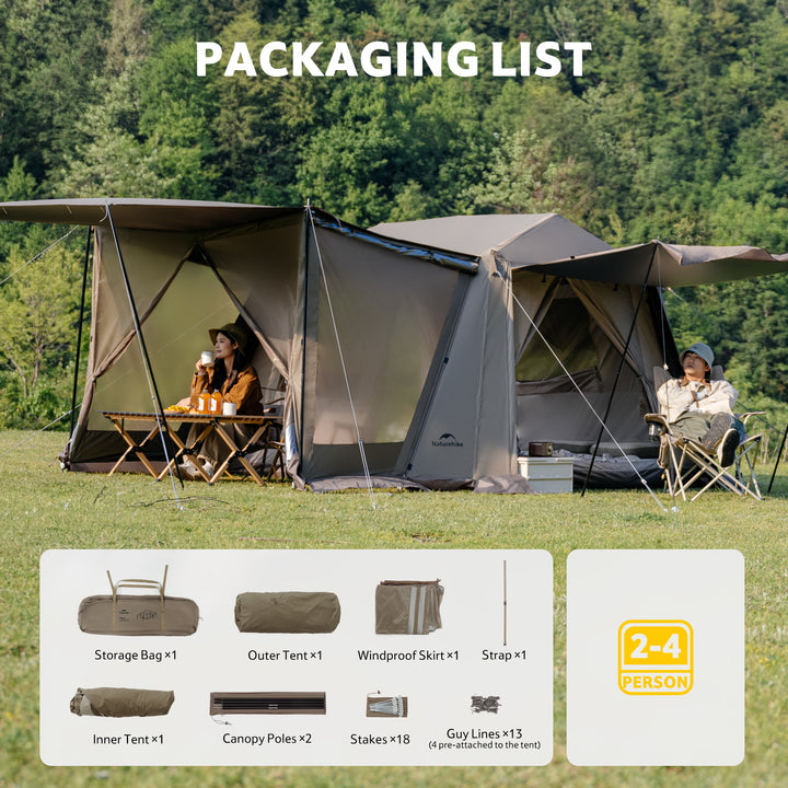 Village™ 6.0 Pro Gen 2 Instant Cabin Tent