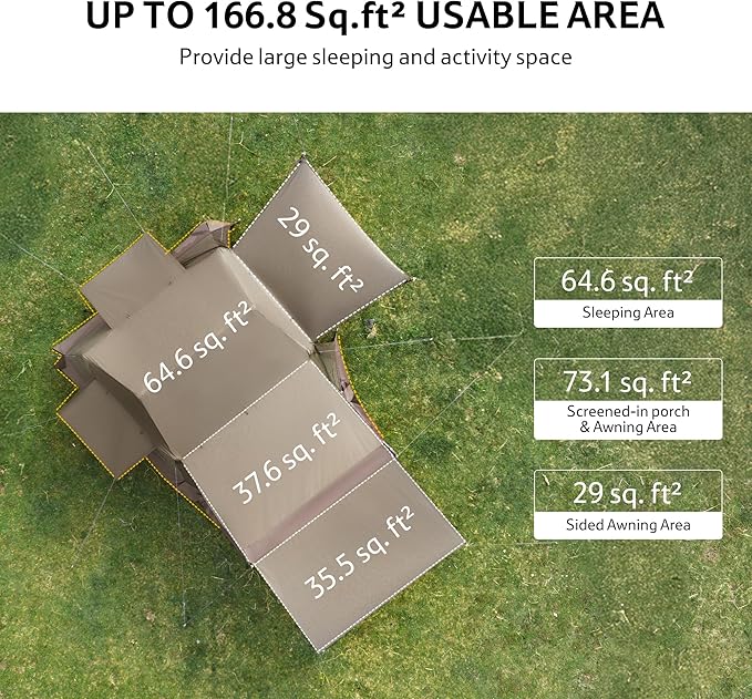 Village™ 13 Flagship PRO 4-Person Camping Tent