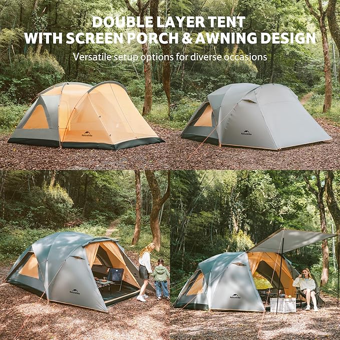 KOTA 8-Person Camping Tent | Naturehike