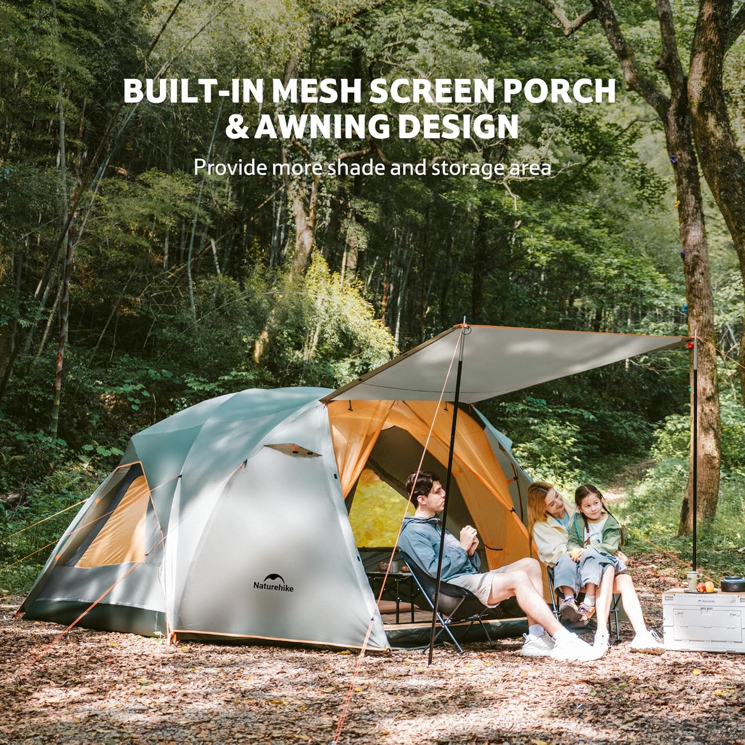 KOTA 8-Person Camping Tent | Naturehike
