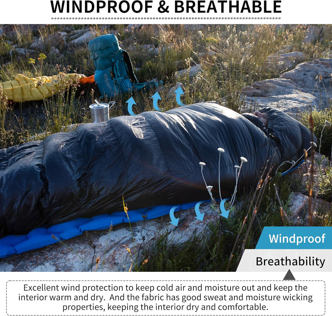 schlafsack australien CW™400 Ultraleichter Daunenschlafsack 41°F / 5°C