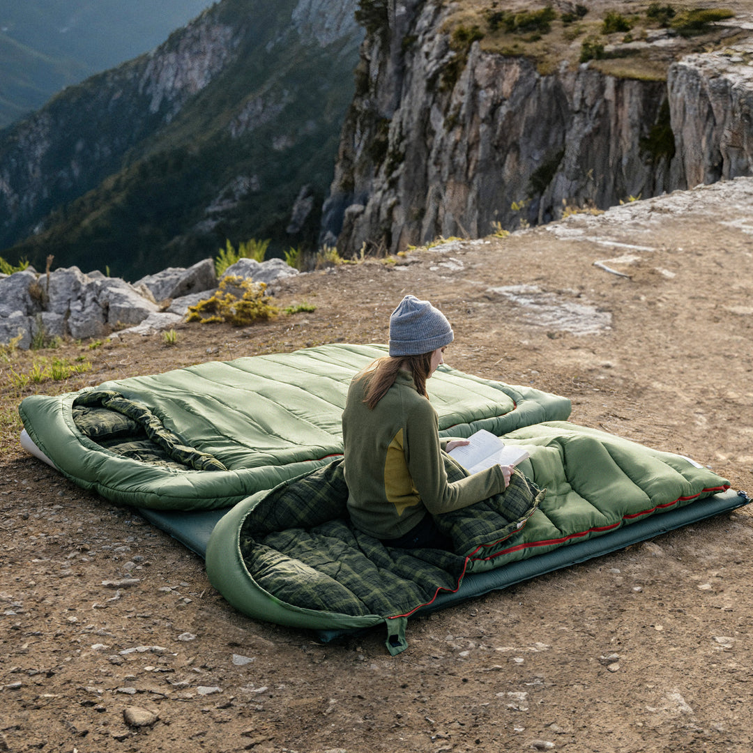 M Series™ Breiter Flanell-Schlafsack 0°C / 32°F – Naturehike
