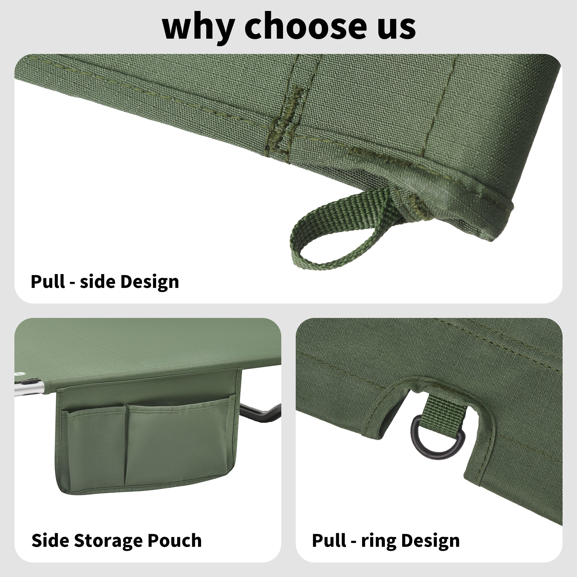 GreenField™ XJC08 Folding Camping Cot | Naturehike