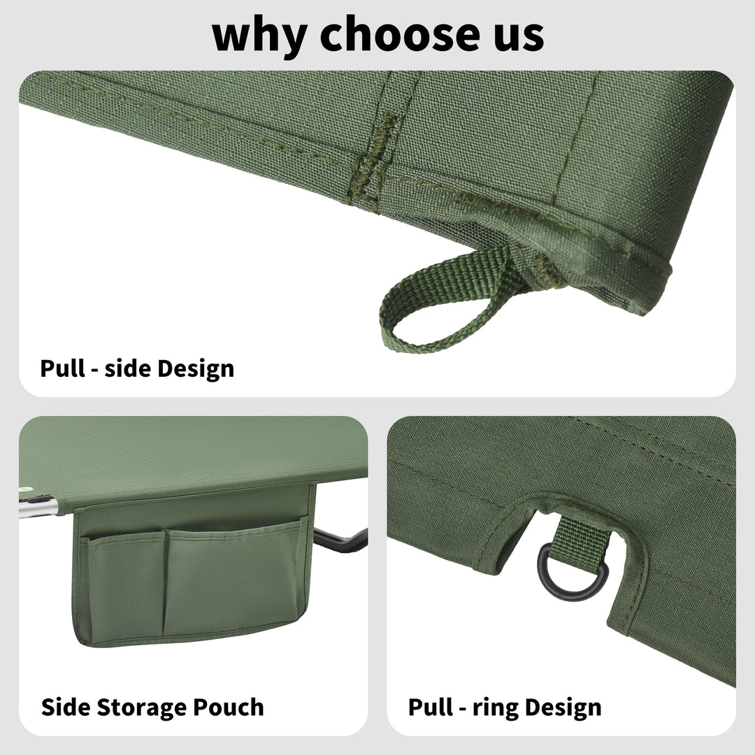 GreenField™ XJC08 Folding Camping Cot