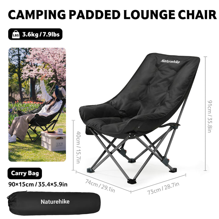 SeaStar™ 001 High-Back Padded Camping Chair