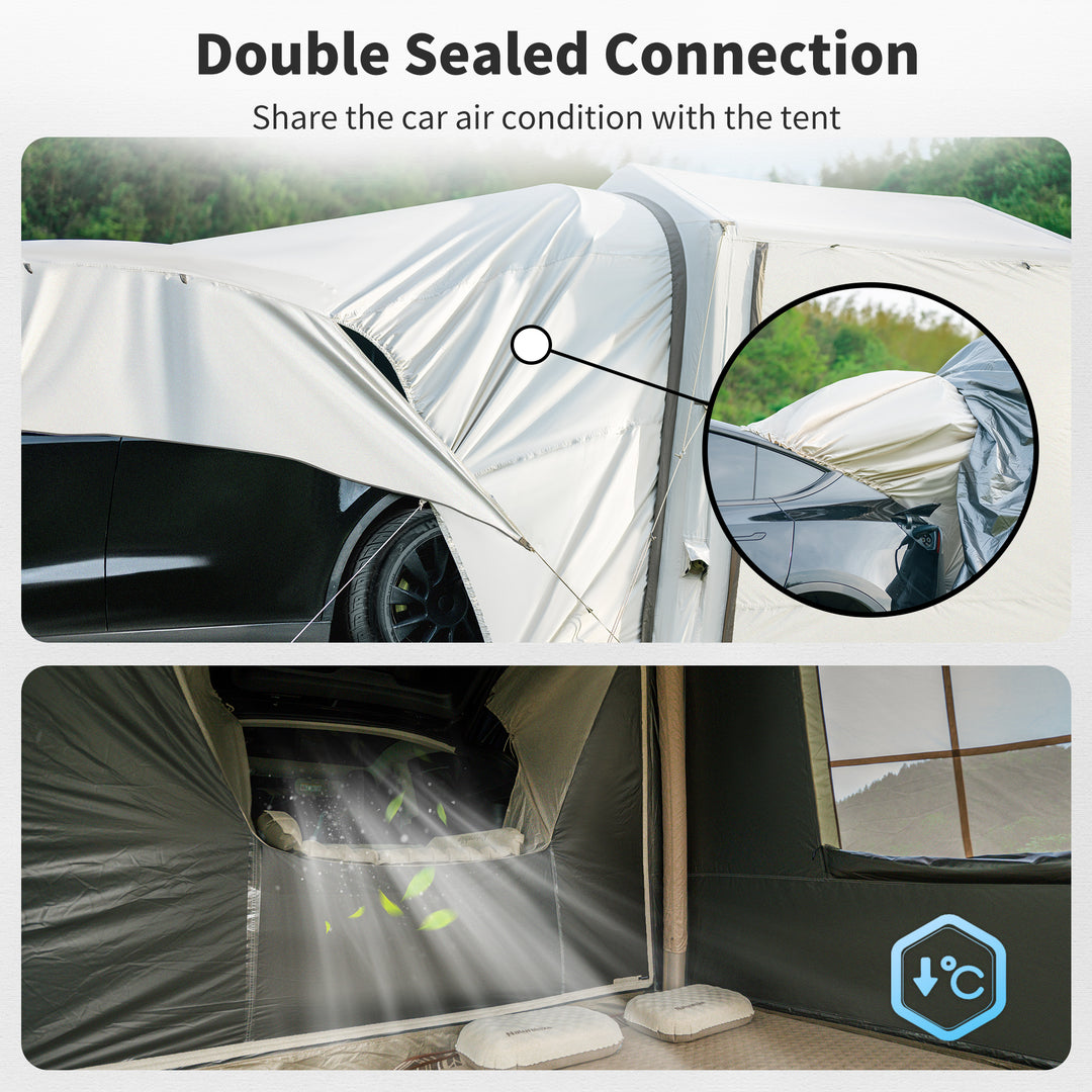 blow up car tent AIR 7.0 Inflatable Car Tail Tent – Naturehike