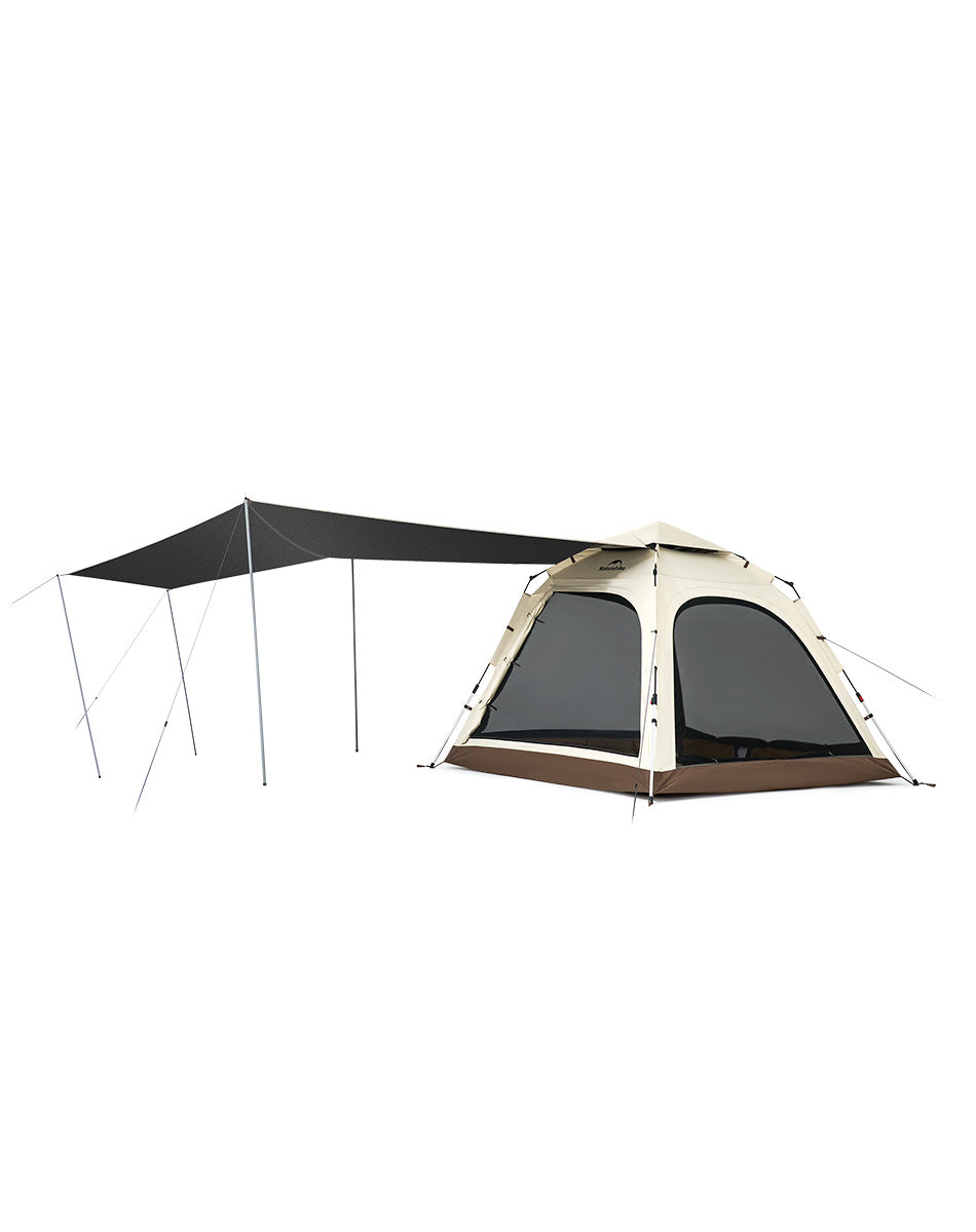profi campingzelt Ango 3-4 Personen Instant Pop-Up Campingzelt