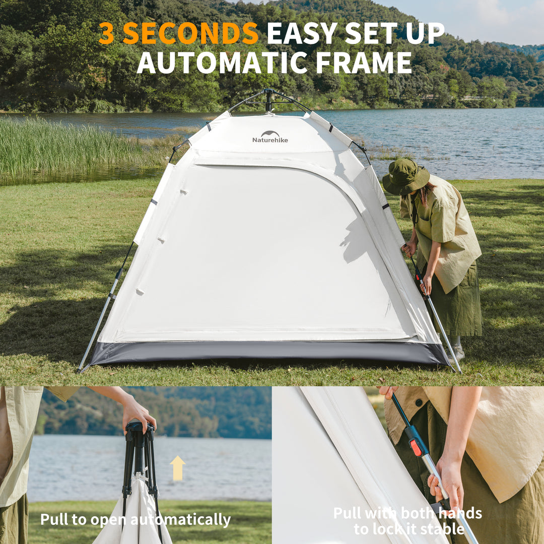 campingzelt 3 4 personen Ango 3-4 Personen Instant Pop-Up Campingzelt