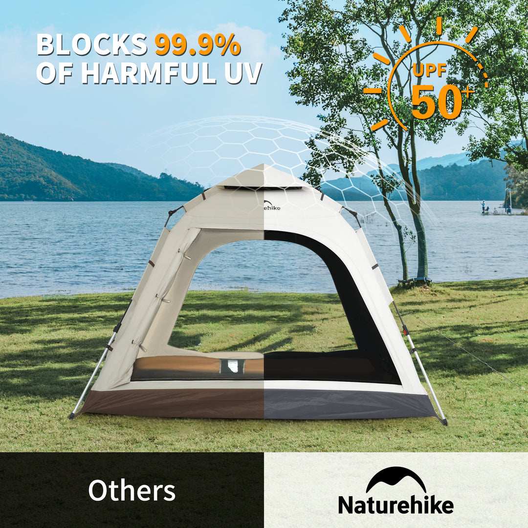 a30 camping Ango 3-4 Person Instant Pop-Up Camping Tent