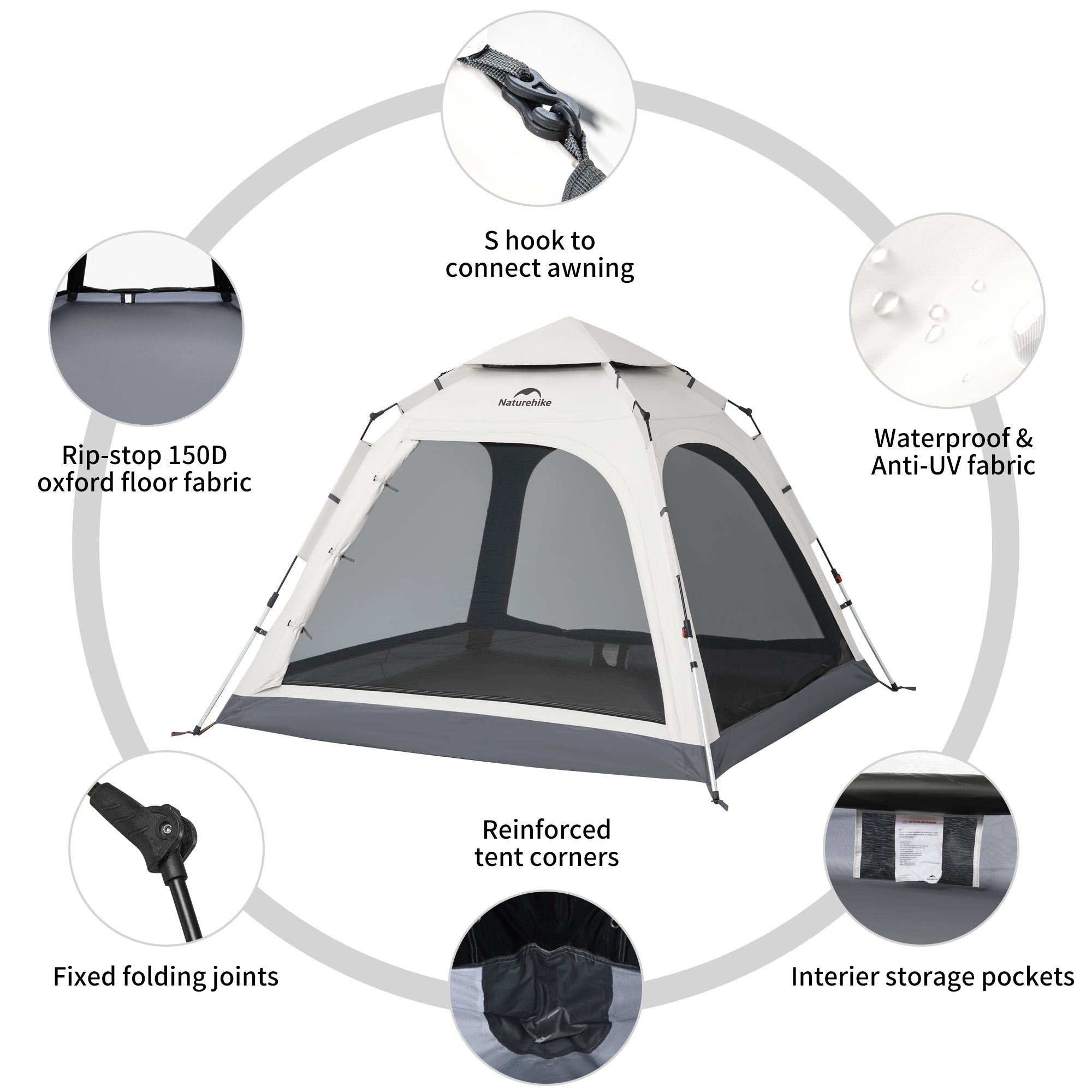 Ango™ Instant Camping Tent | Naturehike