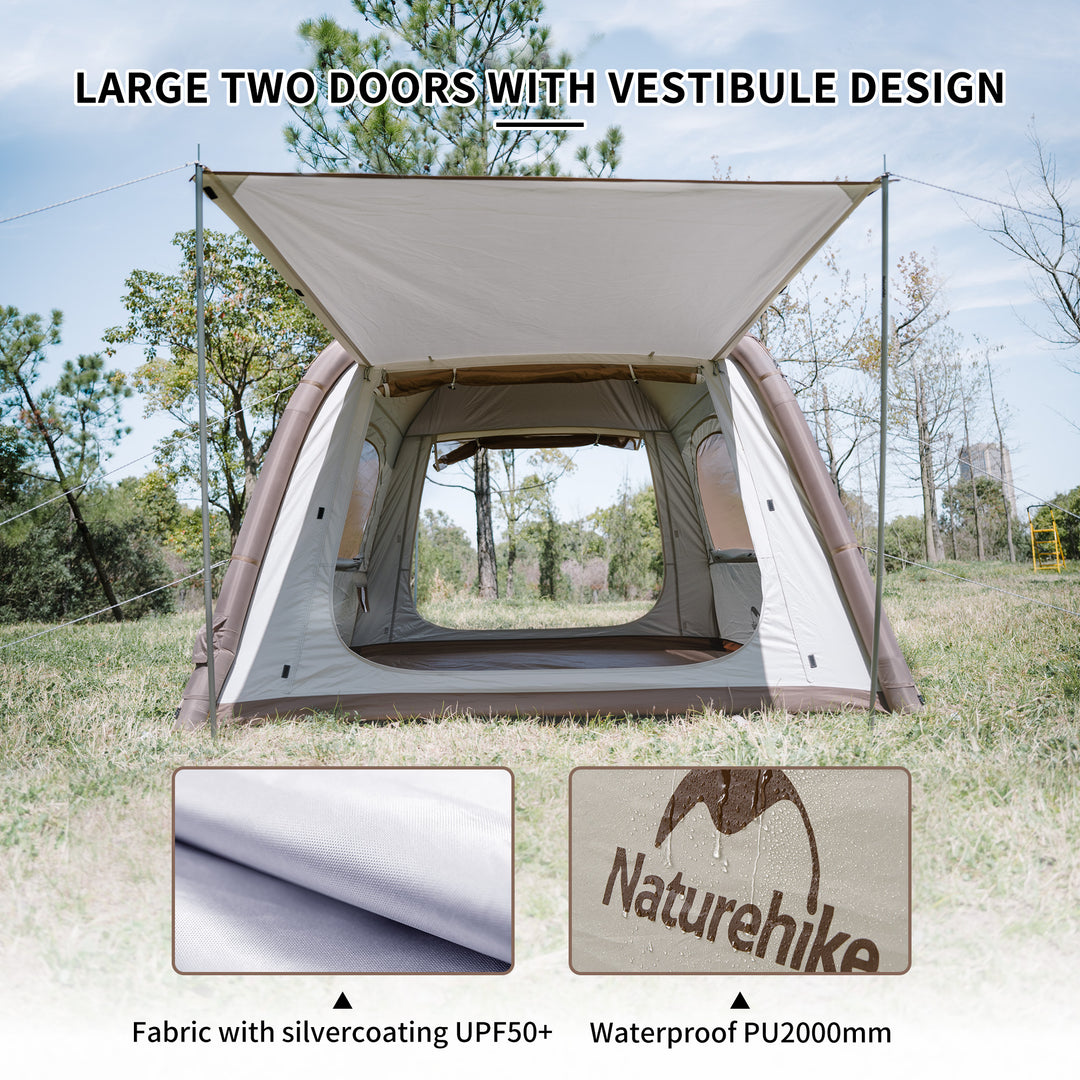 inflatable tent 3 man Ango air 3 inflatable 4 Season tent – Naturehike