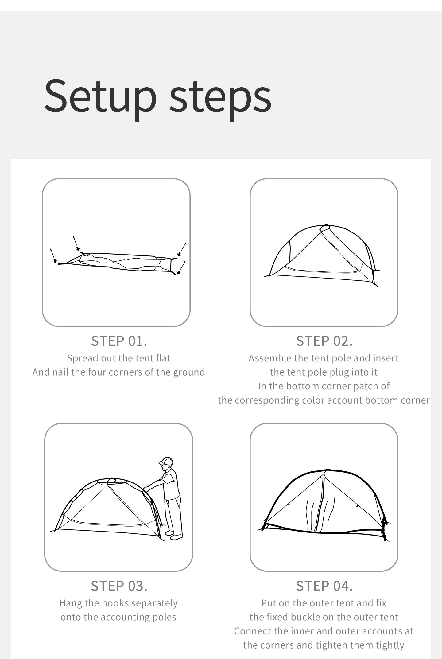 how to fold a tent into a circle Mongar™ Pro 1-Person Ultralight Backpacking Tent