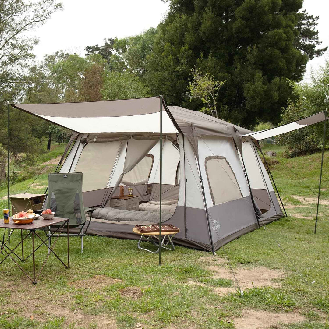 Cape™ 12.9 8-Person Square Pop-Up Camping Tent