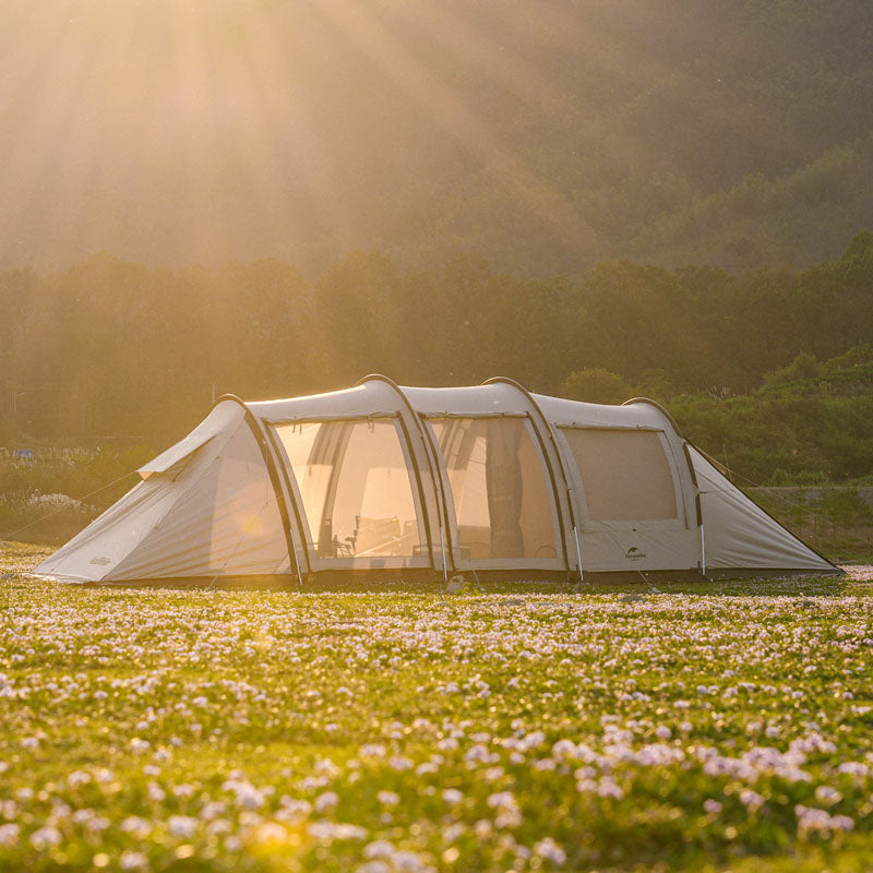【日本未発売/新品】ネイチャーハイク トンネル_かまぼこ_テント(スカート付) Naturehike トンネル型キャンプテント（スノースカート付き）